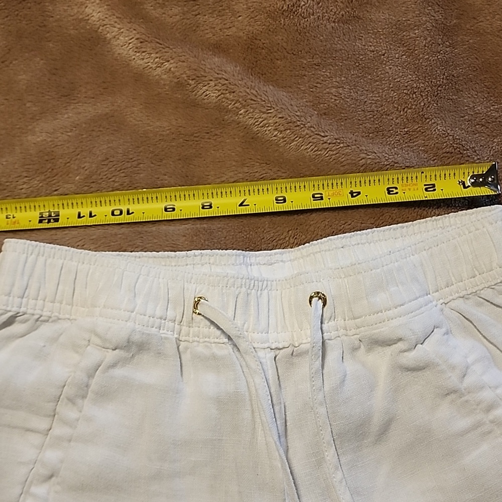 Lilly Pulitzer White Linen Pants Size XS - Picture 7 of 8